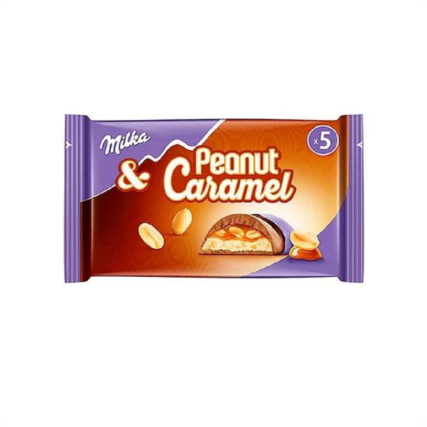 Milka Peanut &Caramel Bars Imported